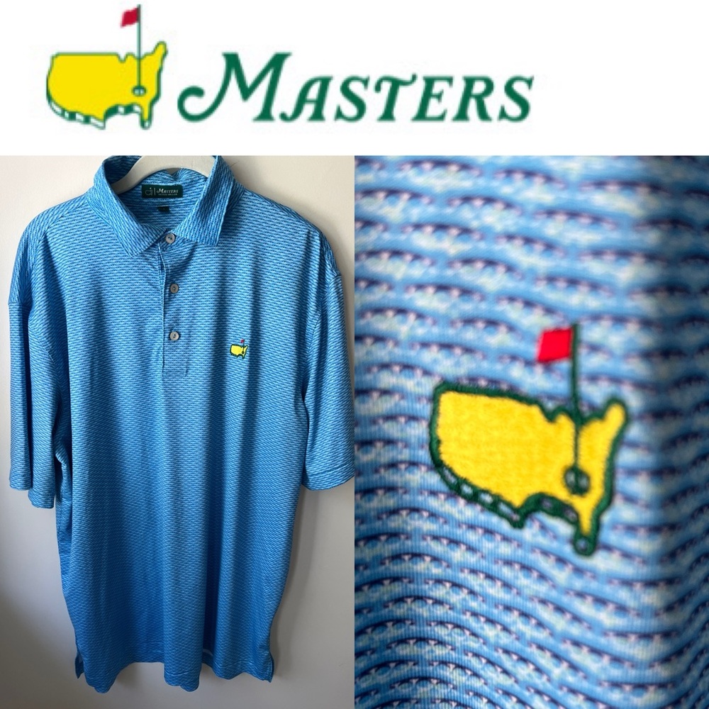 Peter Millar 2026 Masters Golf Polo Shirt Medium M